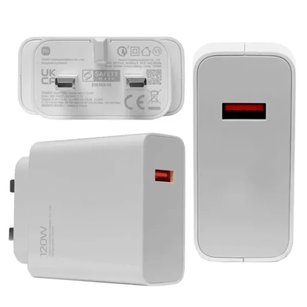 شارژر دیواری شیائومی 120 وات مدل MDY-13-EF به همراه کابل تبدیل USB-C - تصویر 4